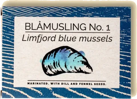 Fangst Limfjord Blue Mussels in Cold Pressed Rapeseed Oil with Dill & Fennel
