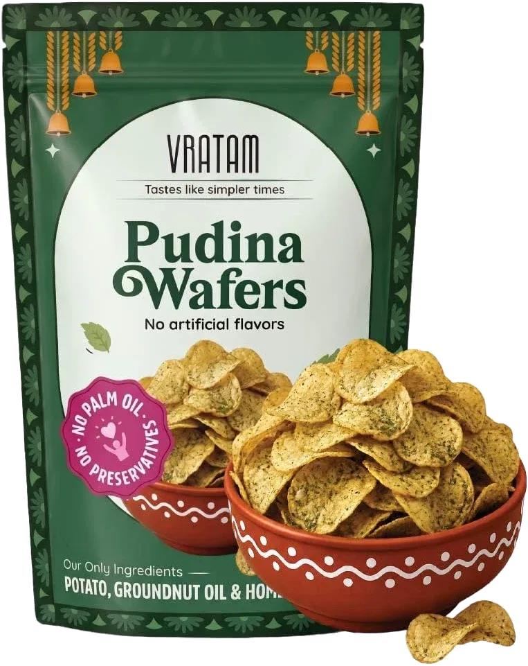 Vratam Pudina Potato Wafers