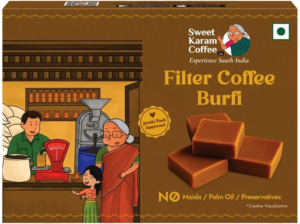 Sweet Karam Coffee Filter Coffee Burfi