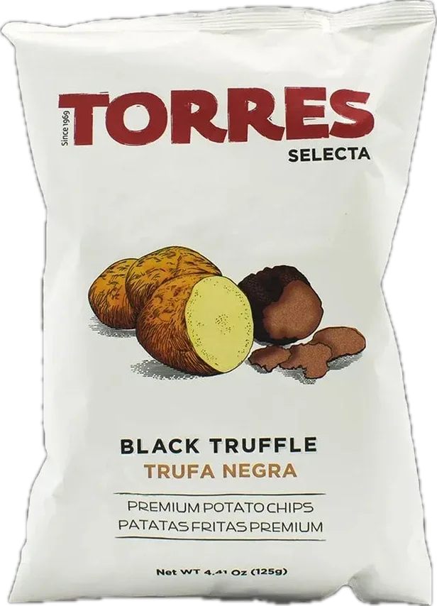 Torres Selecta Black Truffle Potato Chips