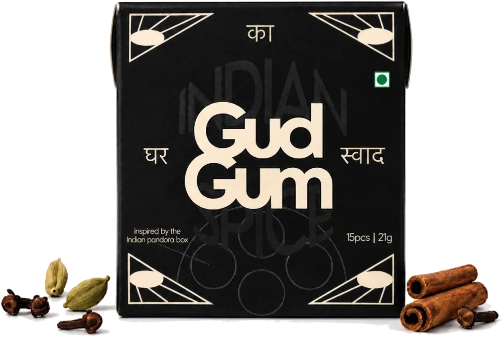 Gud Gum Indian Spice Chewing Gum