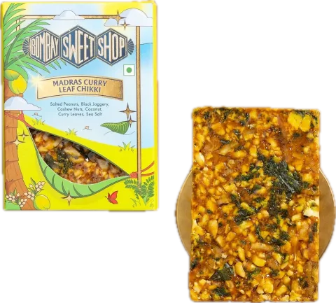 Bombay Sweet Shop Madras Curry Leaf Chikki