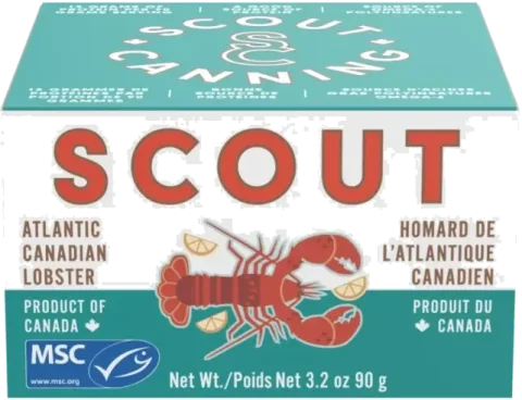 Scout Canning Atlantic Canadian Lobster in Lemon Butter