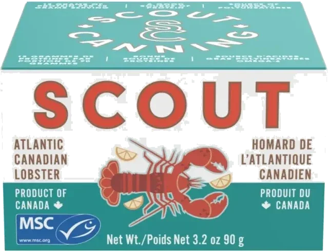 Scout Canning Atlantic Canadian Lobster in Lemon Butter