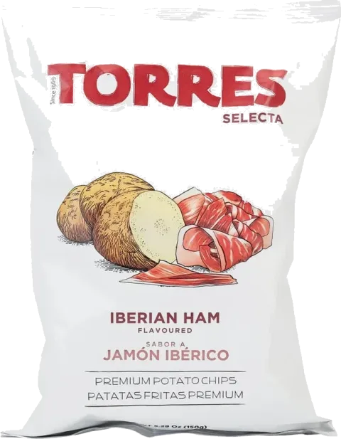 Torres Selecta Iberian Ham Potato Chips