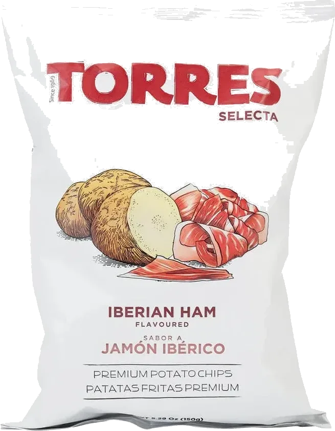 Torres Selecta Iberian Ham Potato Chips