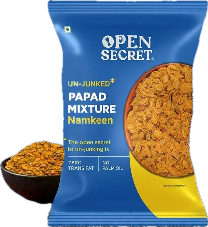 Open Secret Unjunked Papad Namkeen