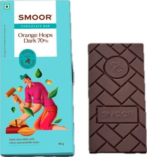 Smoor Orange Hops Dark 70% True Cocoa Bar