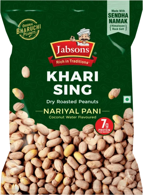 Jabsons Coconut Water Khari Sing Roasted Peanuts