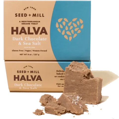 Seed + Mill Sea Salt Dark Chocolate Halva