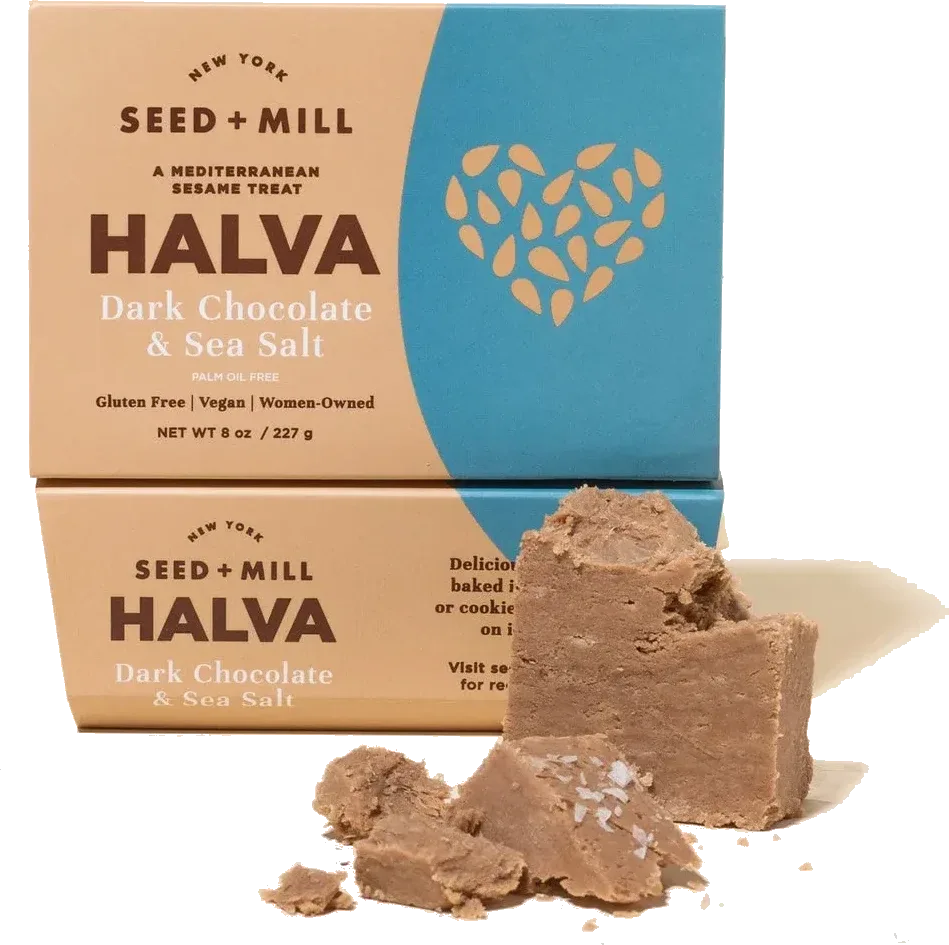 Seed + Mill Sea Salt Dark Chocolate Halva