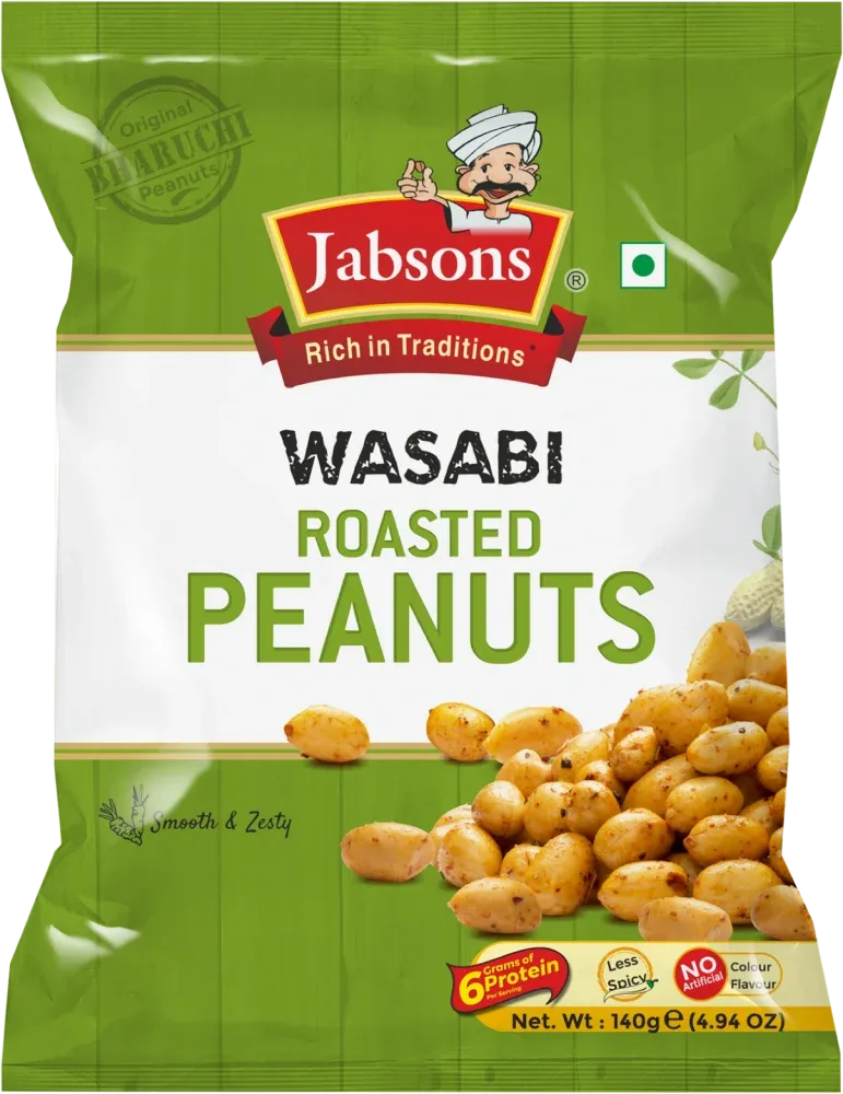 Jabsons Wasabi Roasted Peanuts