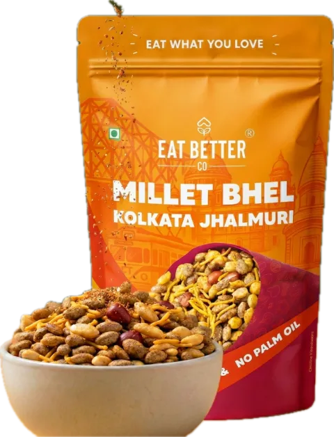Eat Better Co. Millet Bhel — Kolkata Jhalmuri