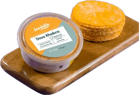 Snackible Cheese Dosa Khakra