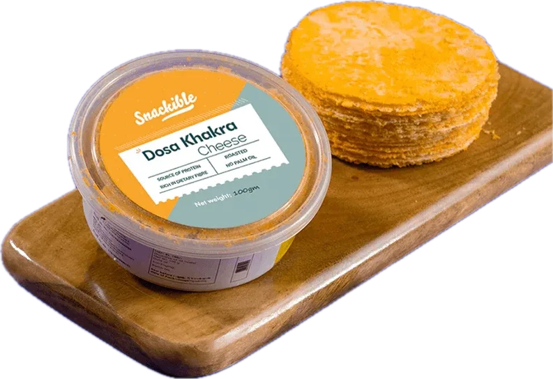 Snackible Cheese Dosa Khakra