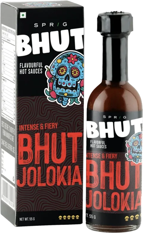 Sprig Bhut Jolokia Extra Hot Chilli Sauce