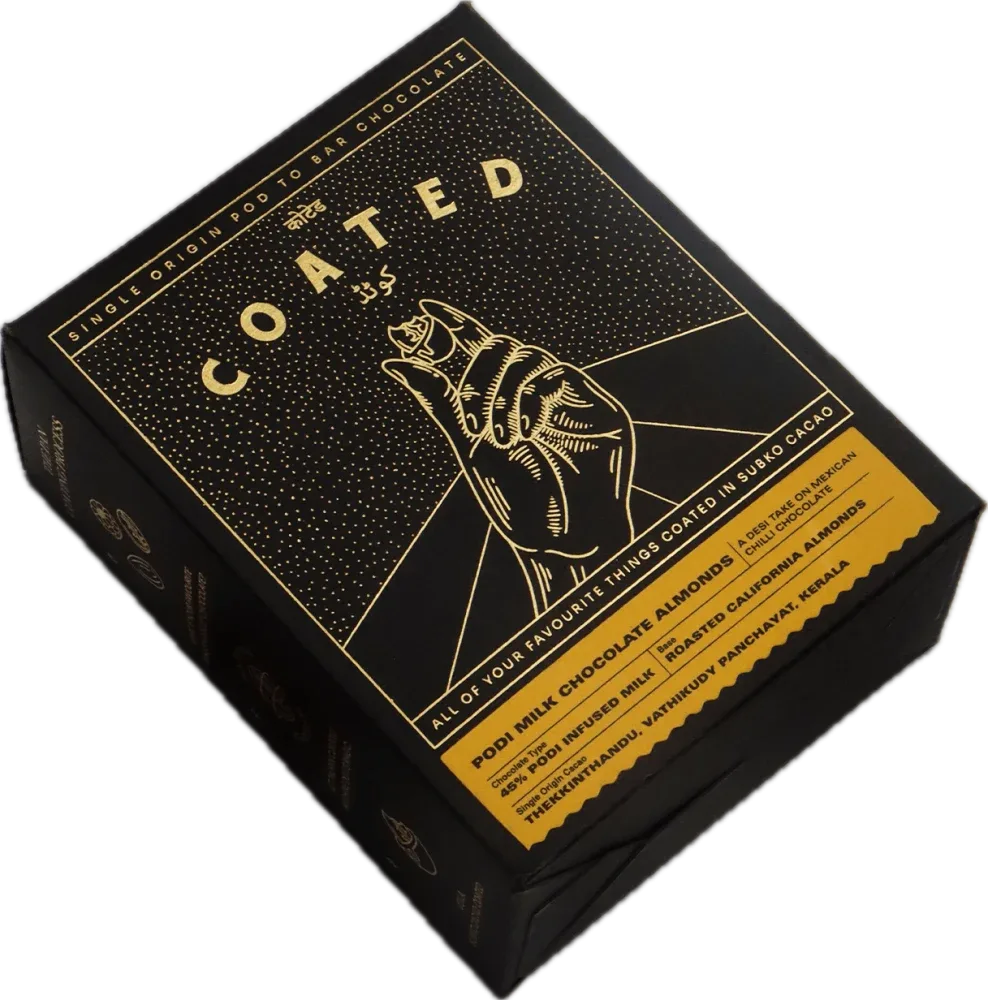 Subko Coated: Podi Milk Chocolate Almonds