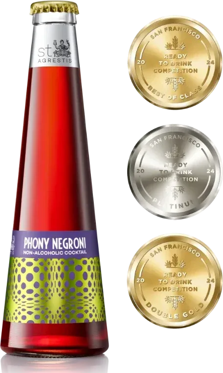 St. Agrestis Non-Alcoholic Phony Negroni