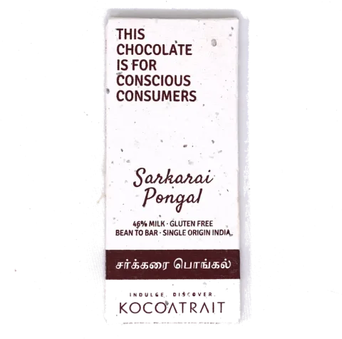 Kocoatrait 46% Sarkarai Pongal Milk Chocolate
