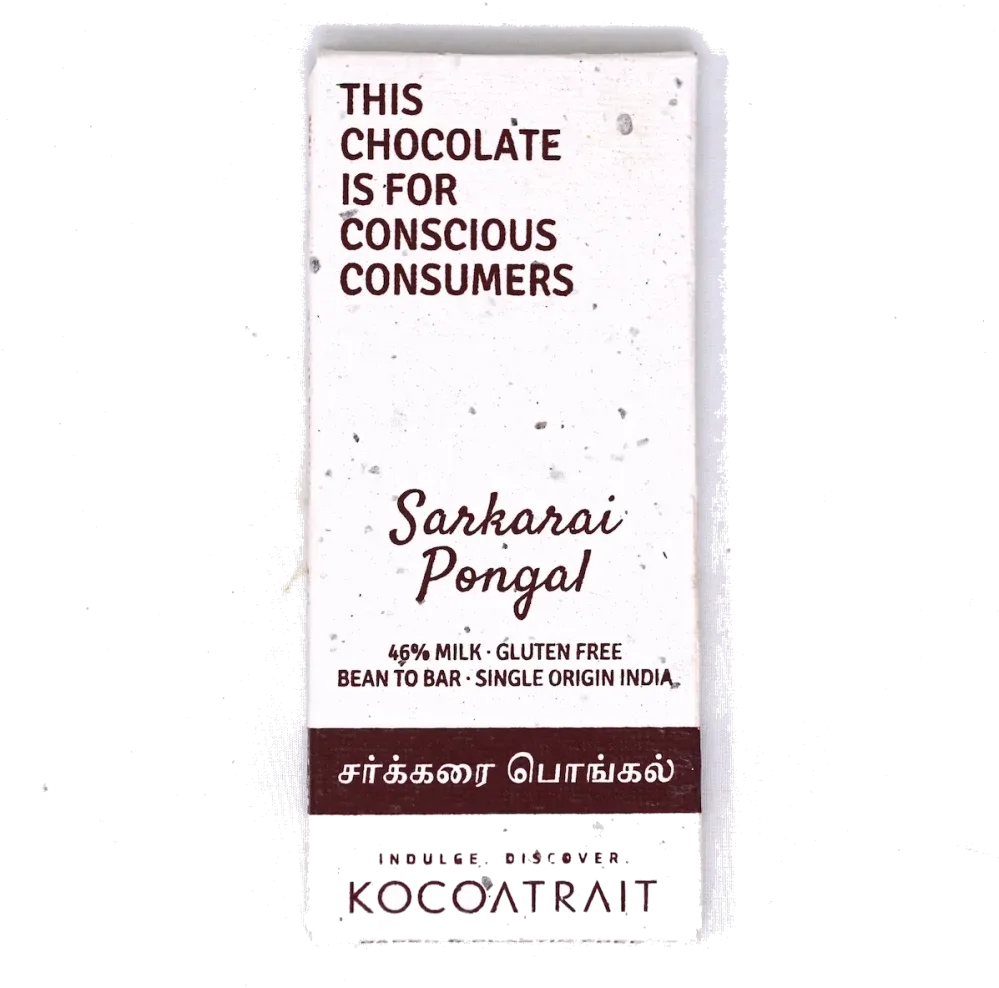 Kocoatrait 46% Sarkarai Pongal Milk Chocolate