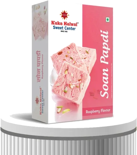 Kaka Halwai Sweet Centre Raspberry Soanpapdi