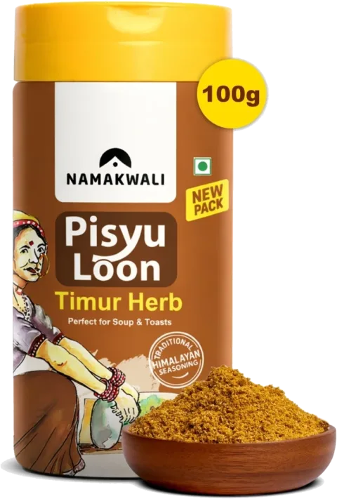 Namakwali Pisyu Loon Flavoured Seasoning Salt (Timur Herb)