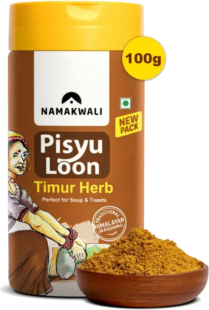 Namakwali Pisyu Loon Flavoured Seasoning Salt (Timur Herb)