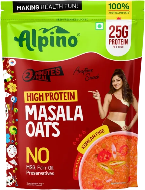 Alpino High Protein Oats — Korean Fire