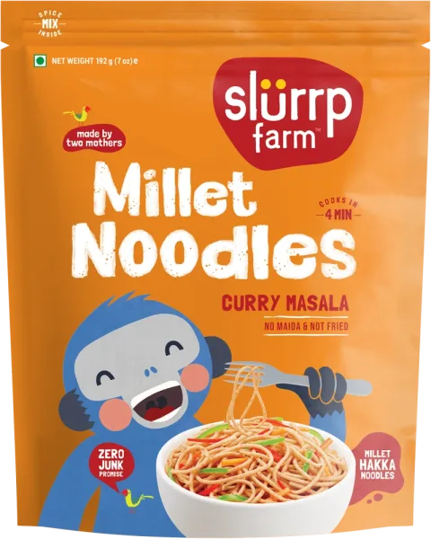 Slurrp Farm Millet Noodles — Curry Masala