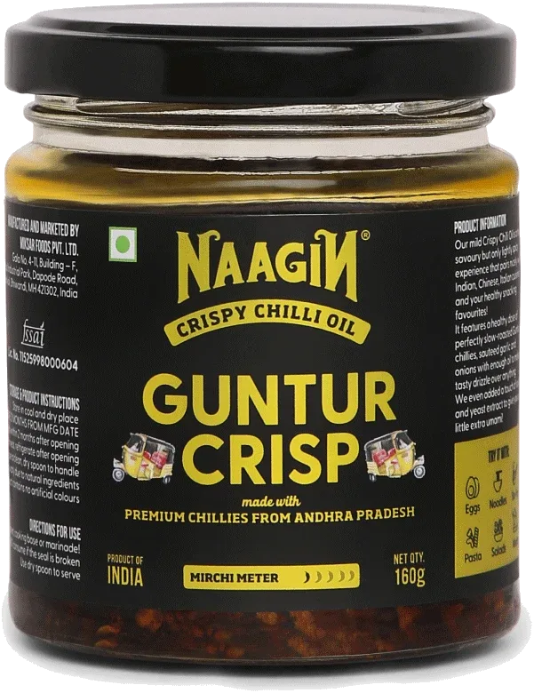Naagin Guntur Crisp Crispy Chilli Oil