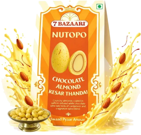 7 BAZAARI Nutopo Kesar Thandai Almond Chocolate