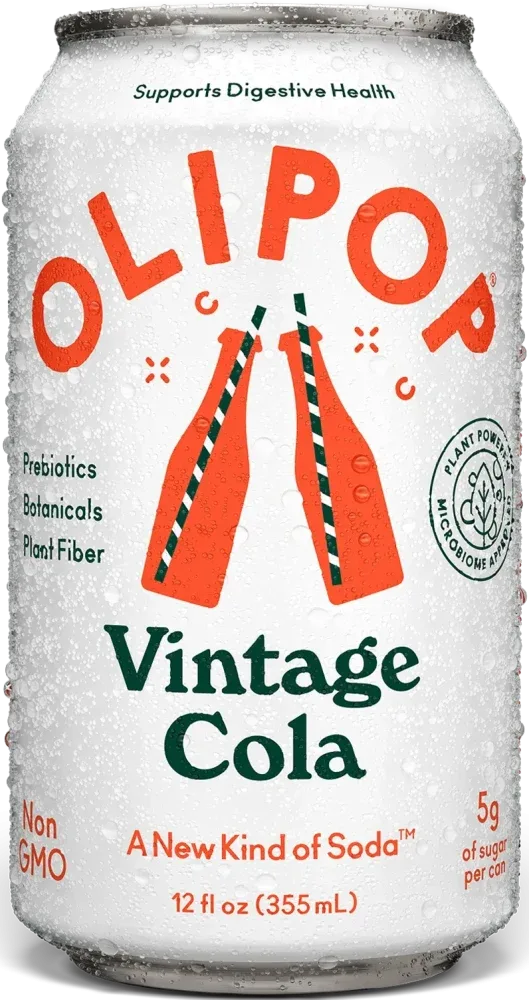 Olipop Vintage Cola Plant-Powered Soda