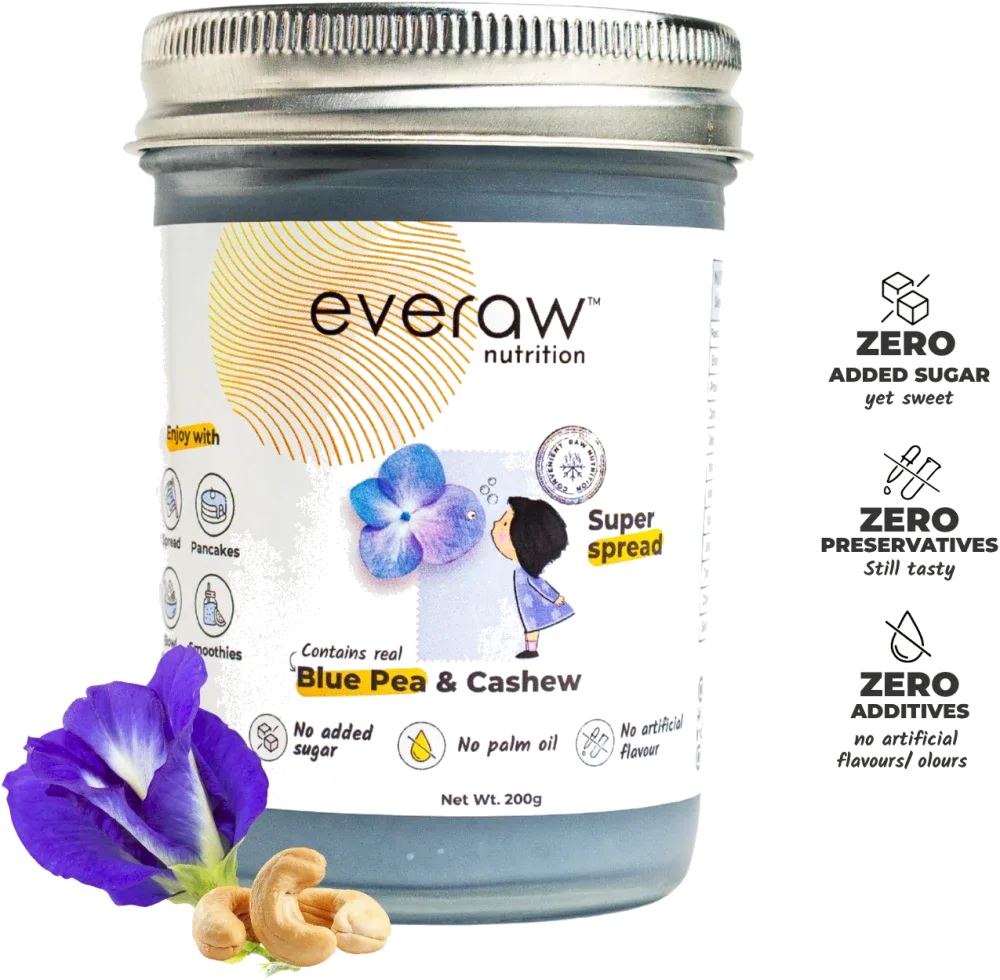 Everaw Blue Vanilla Cashew Butter