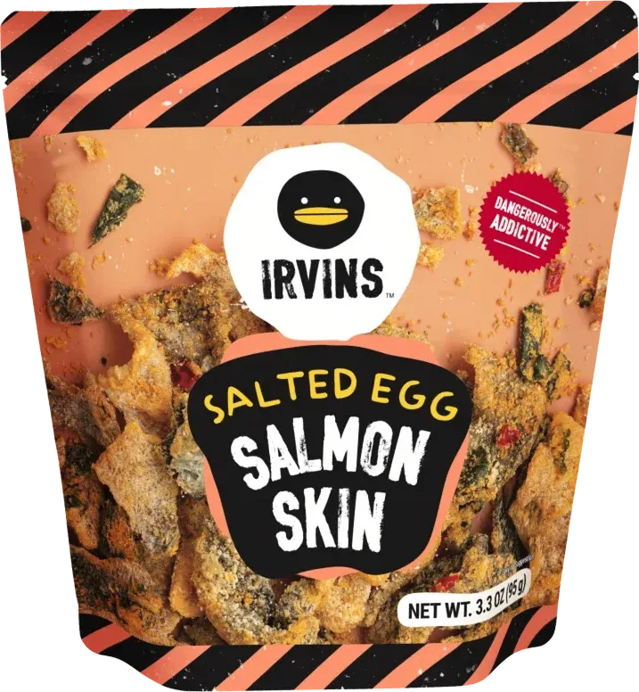 Irvins Salted Egg Salmon Skin