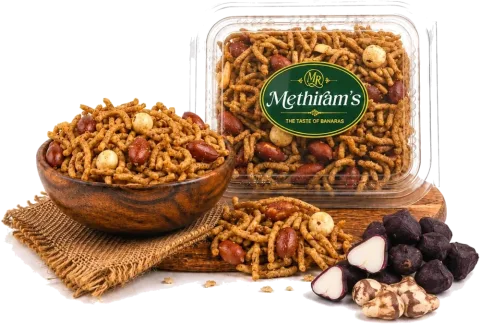 Methiram's Banarasi Falahari Namkeen (Singhara Atta)