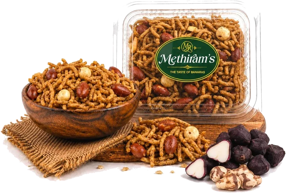 Methiram's Banarasi Falahari Namkeen (Singhara Atta)