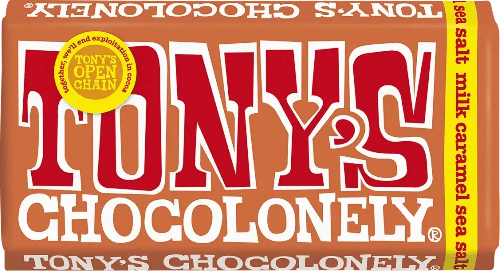 Tony's Chocolonely 32% Milk Chocolate Salted Caramel