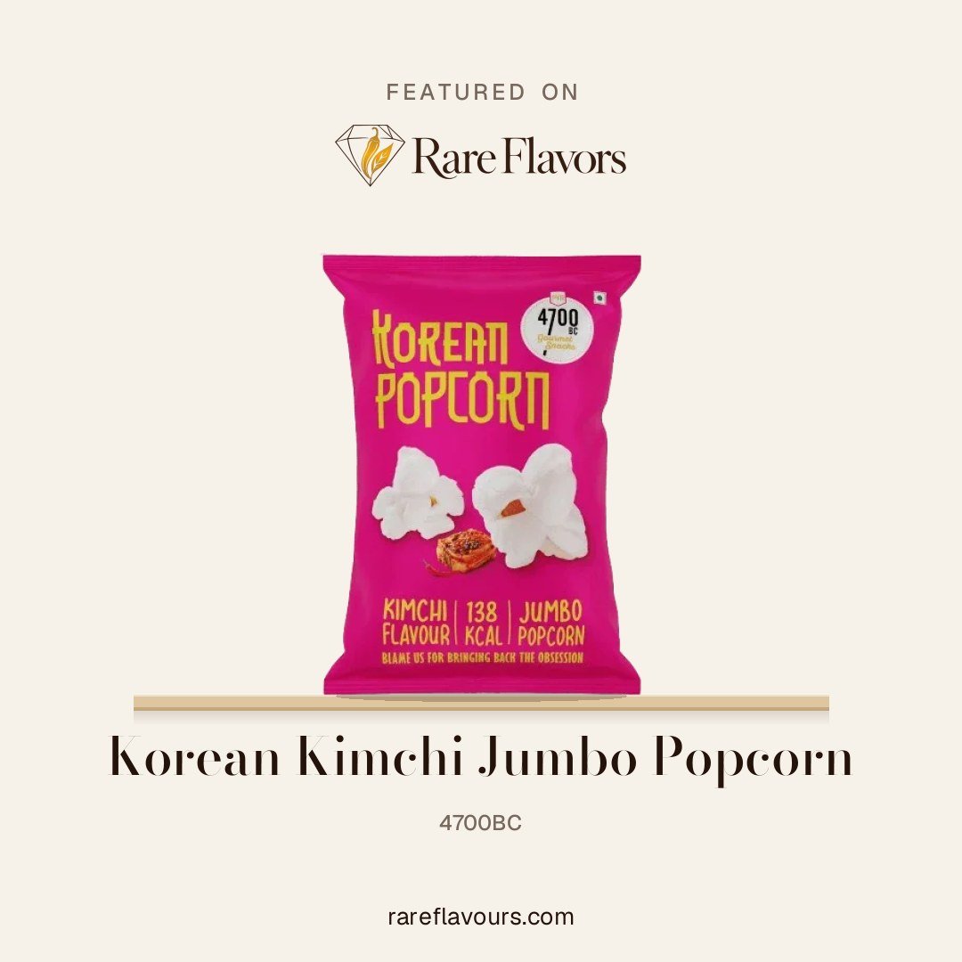 Korean Kimchi Jumbo Popcorn: featured on Rare Flavours