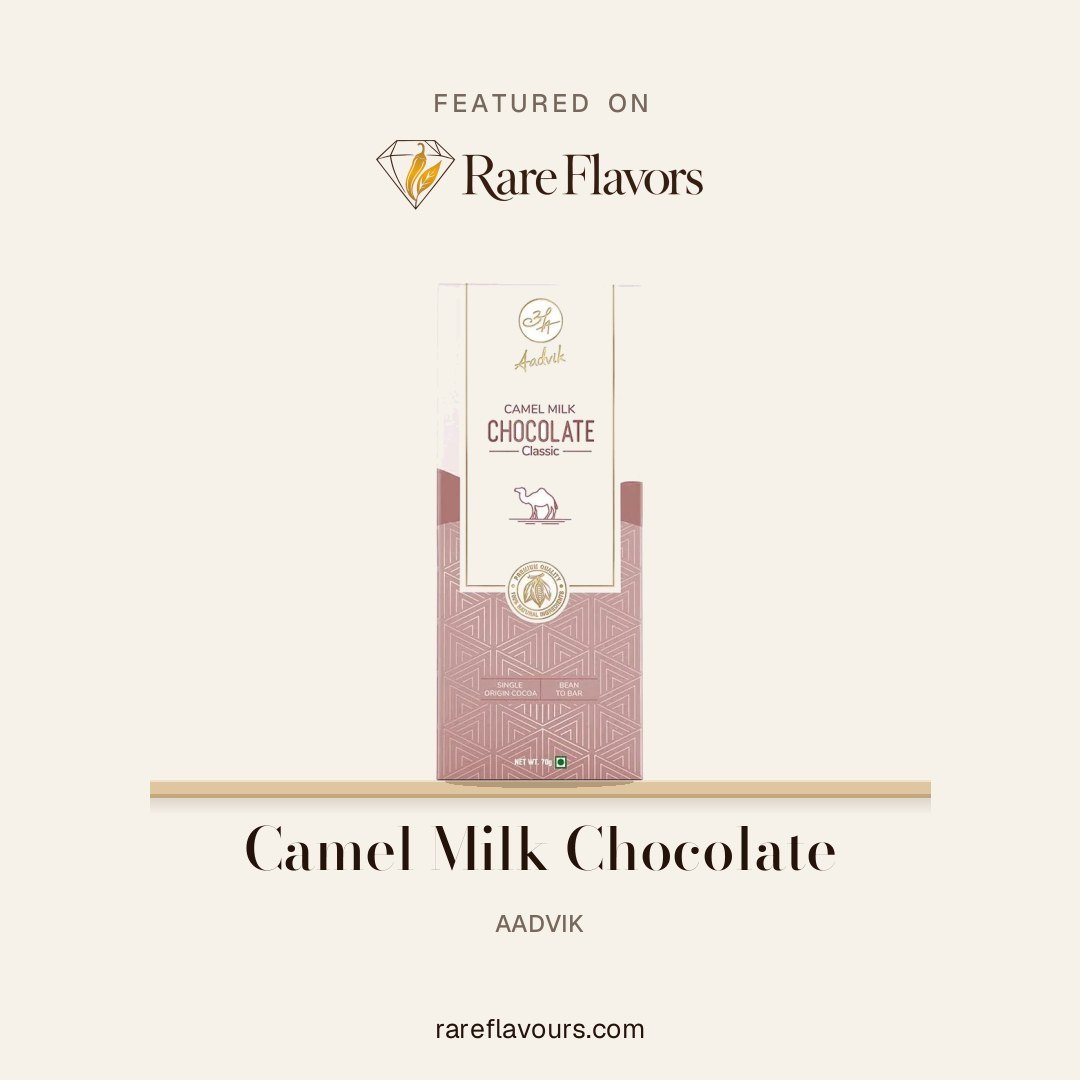 Camel Milk Chocolate: featured on Rare Flavours