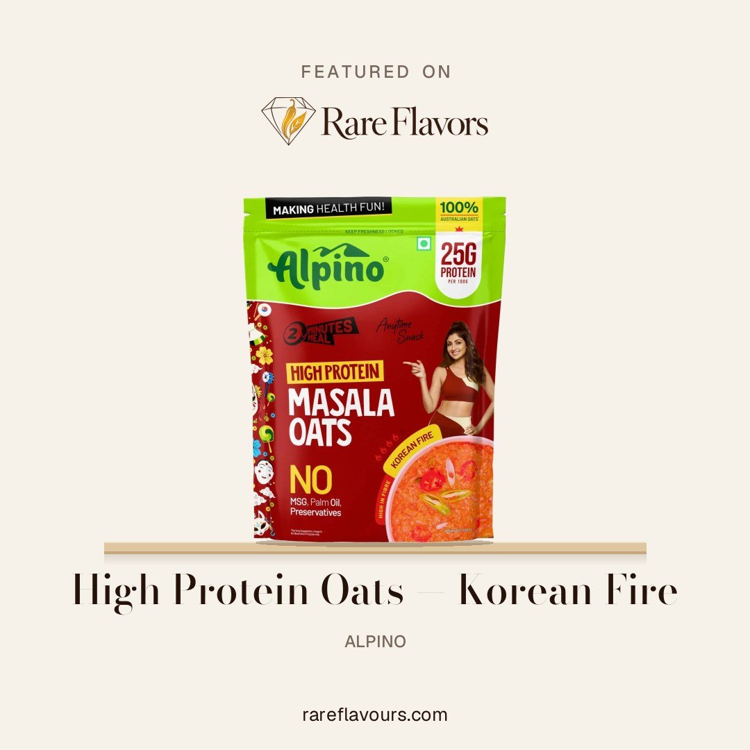 High Protein Oats — Korean Fire: featured on Rare Flavours