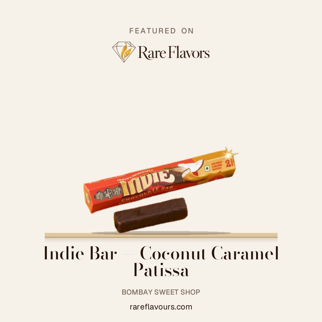 Indie Bar — Coconut Caramel Patissa: featured on Rare Flavours