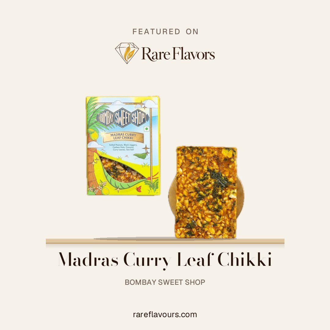 Madras Curry Leaf Chikki: featured on Rare Flavours