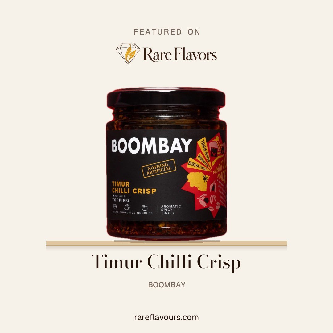 Timur Chilli Crisp: featured on Rare Flavours