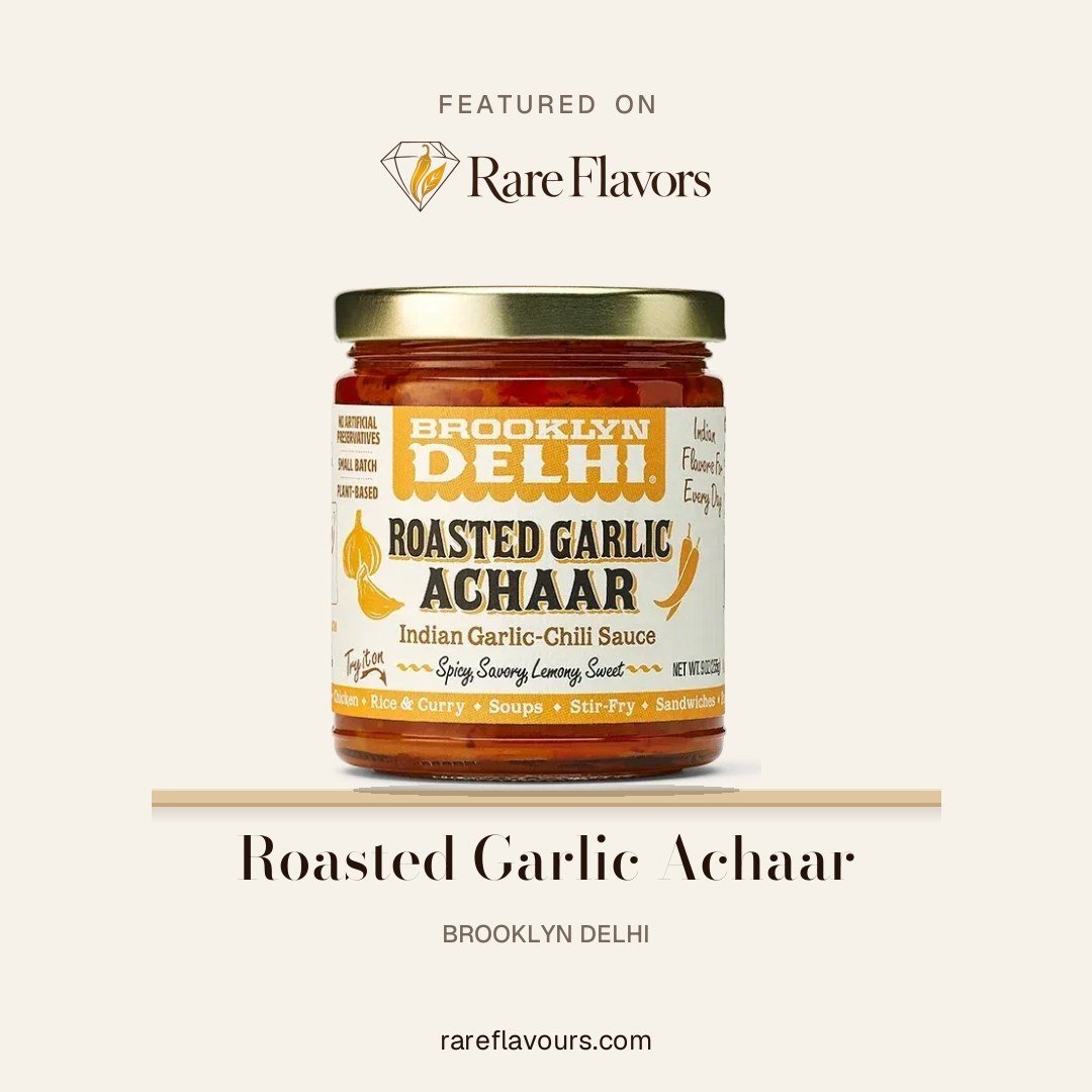 Roasted Garlic Achaar: featured on Rare Flavours