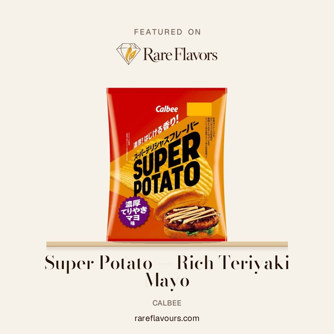 Super Potato — Rich Teriyaki Mayo: featured on Rare Flavours