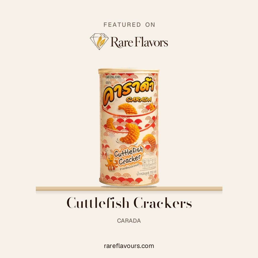 Cuttlefish Crackers: featured on Rare Flavours