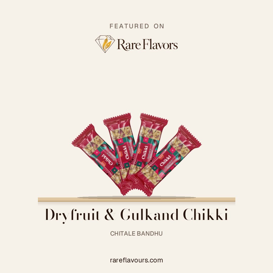 Dryfruit & Gulkand Chikki: featured on Rare Flavours