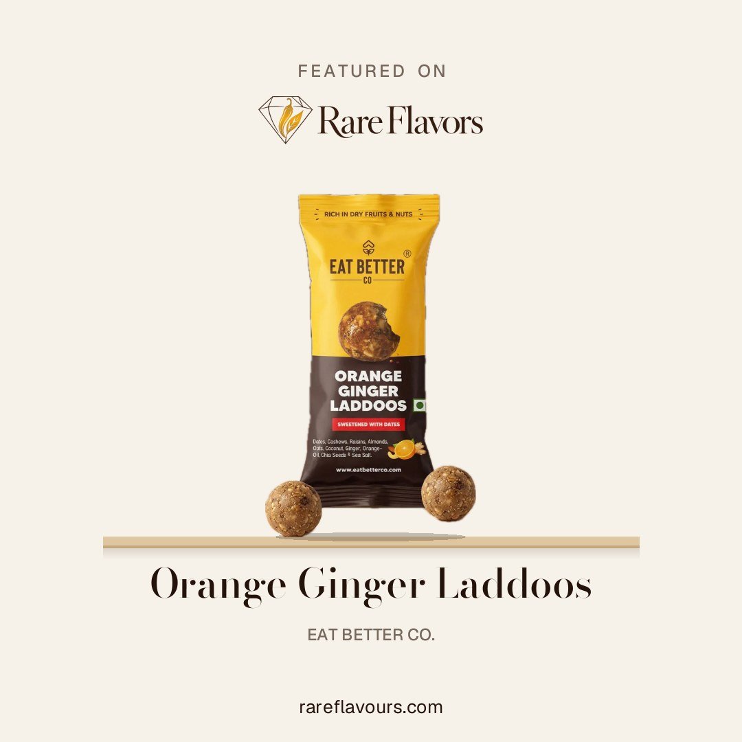 Orange Ginger Laddoos: featured on Rare Flavours