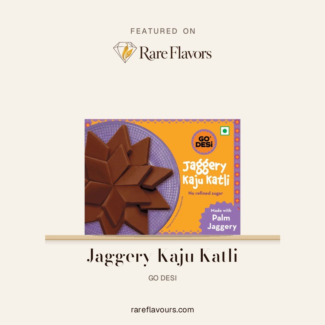 Jaggery Kaju Katli: featured on Rare Flavours