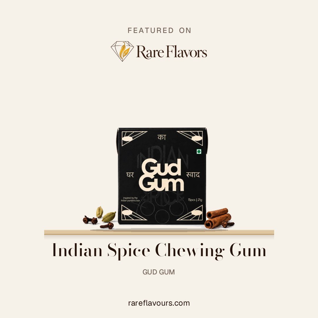 Indian Spice Chewing Gum: featured on Rare Flavours